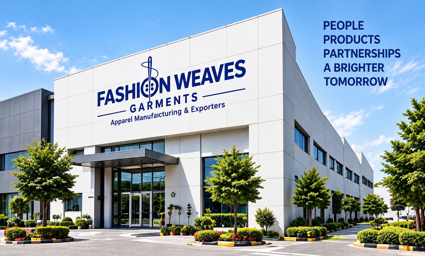 Fashion Weaves Garments manufacturing facility exterior